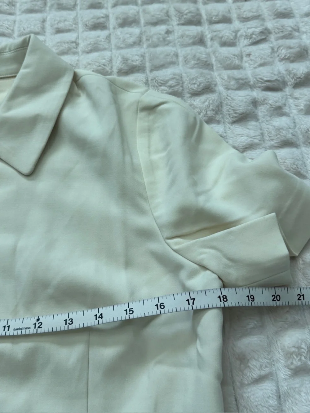 J Crew 12 Parc Dress in Four-Season Stretch ~ Cream Beige Classic Timeless